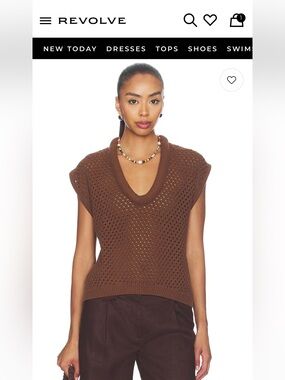 Pistola Beck Open Knit Cropped Sweater